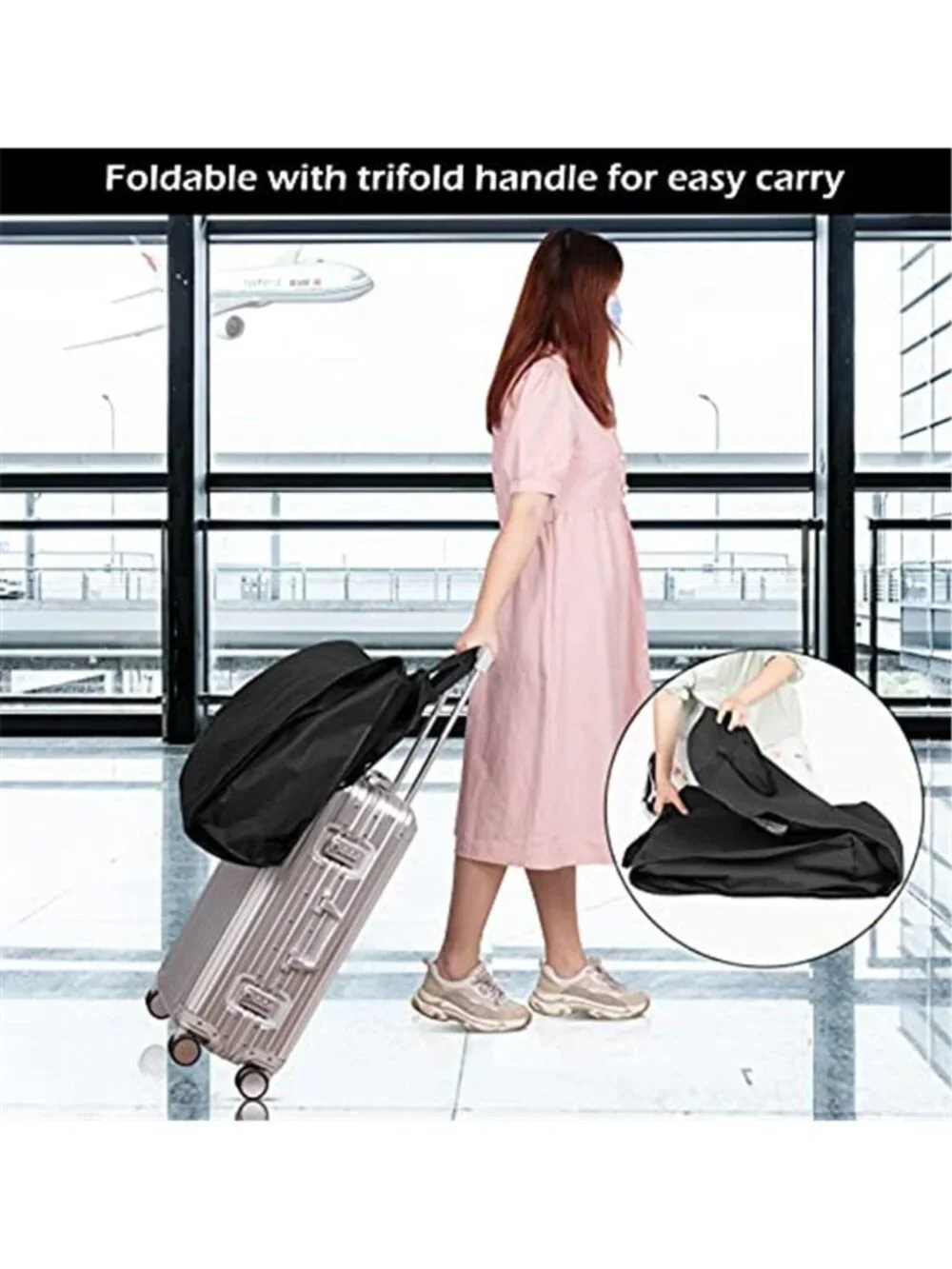 Wedding Dress Garment Bag 70 Inch Bridal Gown Storage Travel Zipper Protector